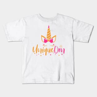 Unique Unicorn Butterfly Kids T-Shirt